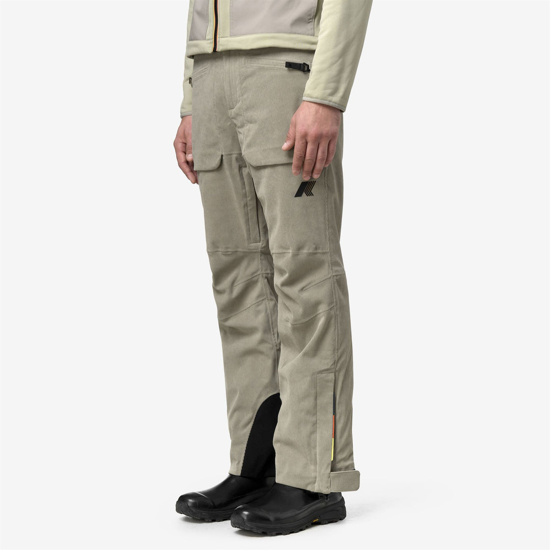 MERCANTOUR CORDUROY - Pants - Sport Trousers - Man - GREEN OAK main