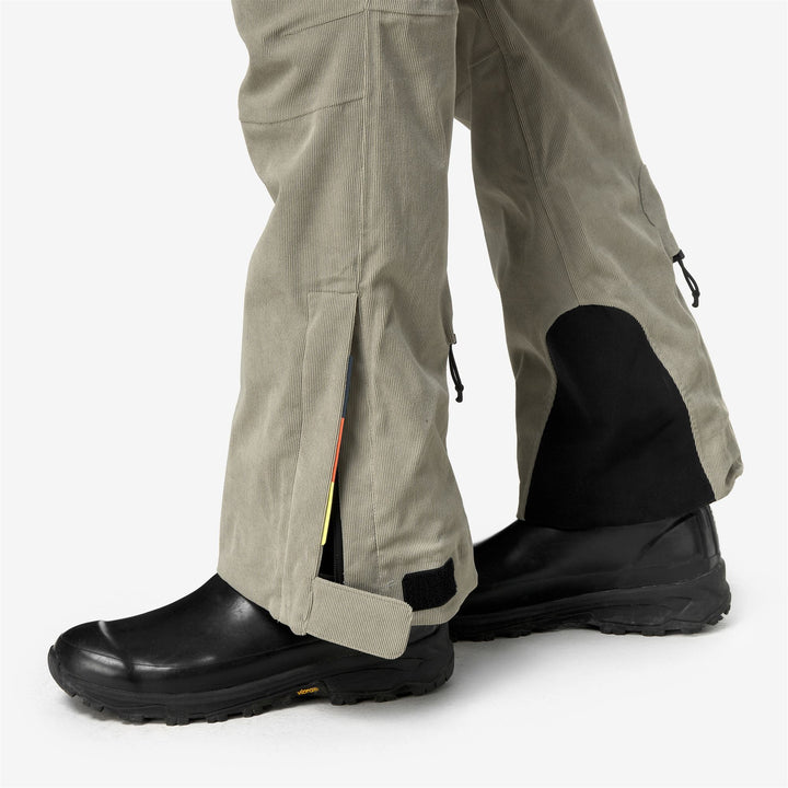 MERCANTOUR CORDUROY - Pants - Sport Trousers - Man - GREEN OAK 2