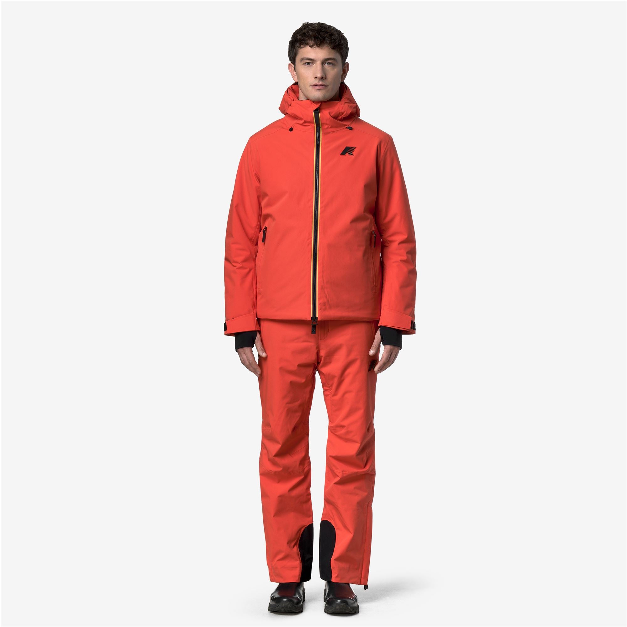 Pants_MAN_QUEYRAS 2L TWILL_Sport Trousers_Orange Fiesta - Commercial 4