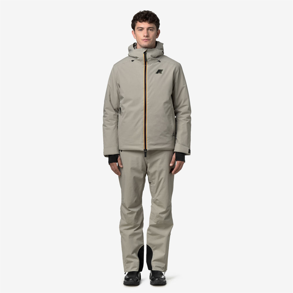 QUEYRAS 2L TWILL - Pants - Sport Trousers - Man - GREEN OAK 02