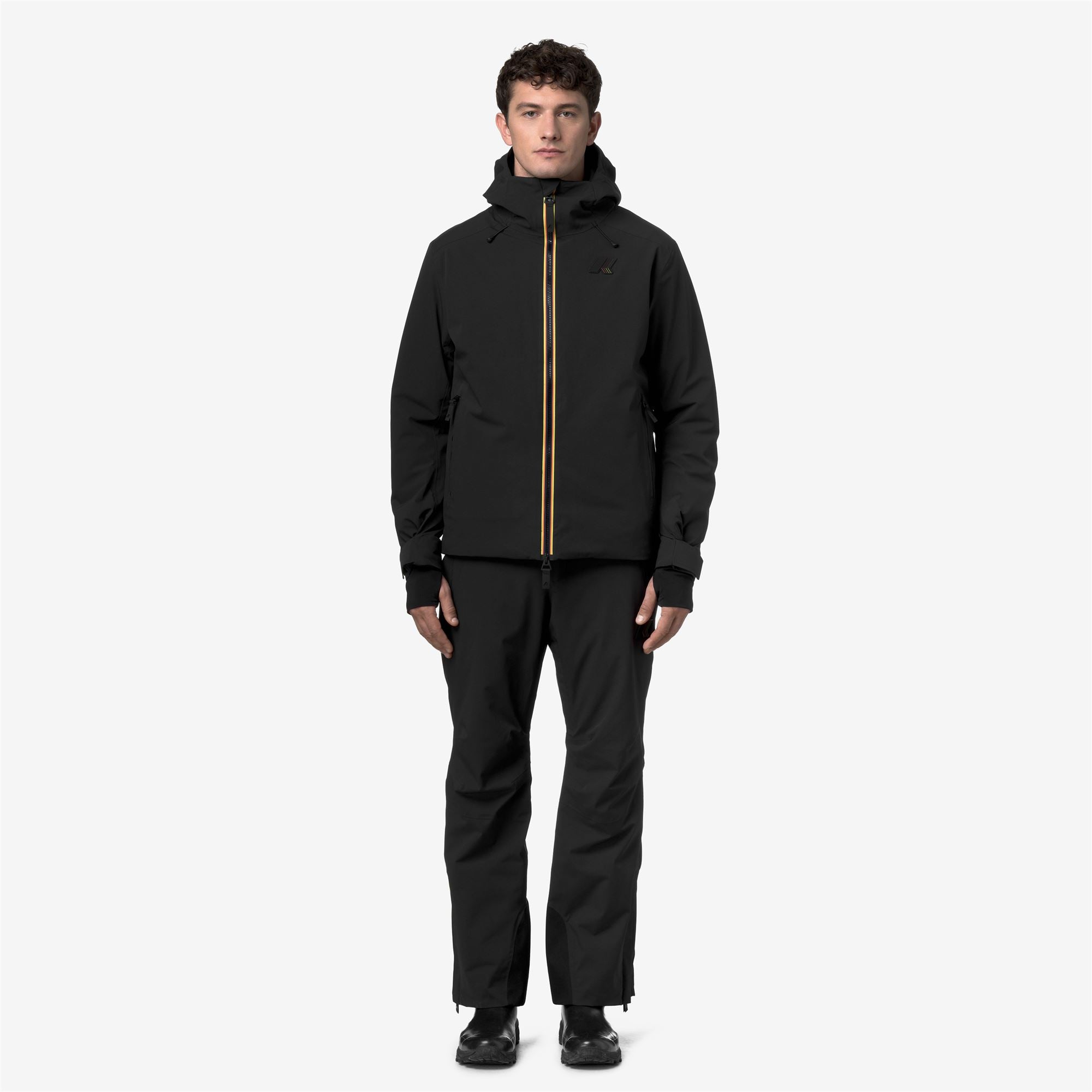 Pants_MAN_QUEYRAS 2L TWILL_Sport Trousers_Black Pure - Commercial 4