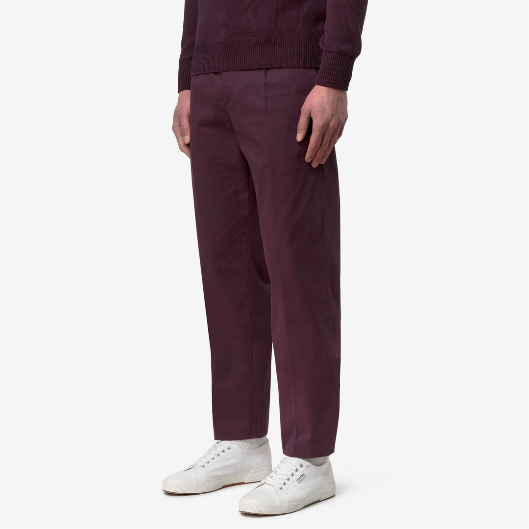 RALPH TWILL TECH PEACH GOLF - Pants - CHINO - Man - VIOLET MAUVE WINE main