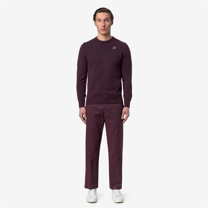 RALPH TWILL TECH PEACH GOLF - Pants - CHINO - Man - VIOLET MAUVE WINE 3