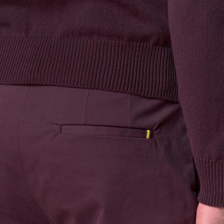 RALPH TWILL TECH PEACH GOLF - Pants - CHINO - Man - VIOLET MAUVE WINE 2