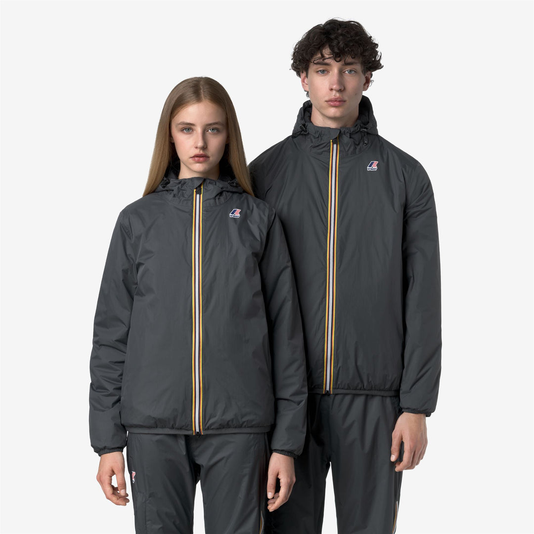 Chaqueta aislante unisex gris con acolchado PrimaLoft main