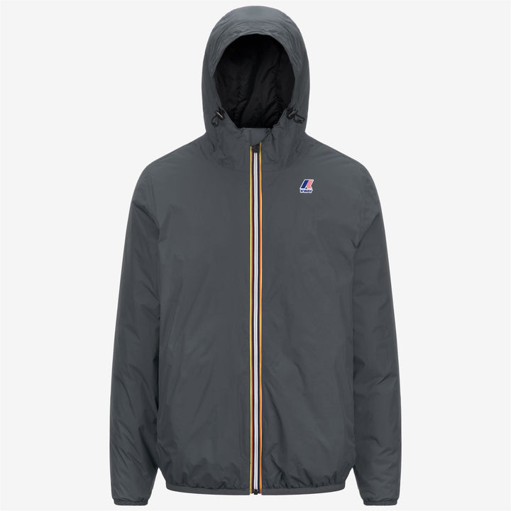 Chaqueta aislante unisex gris con acolchado PrimaLoft 1