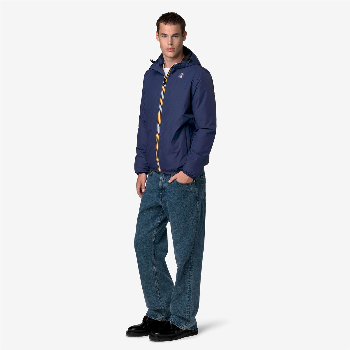 Jackets_UNISEX_LE VRAI 4.0 CLAUDE WARM_Mid_Blue Deep Cobalt - Commercial 1