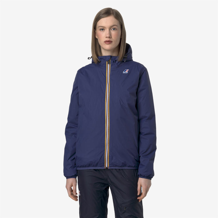Cobalt blue Unisex Warm Mid Jacket with Recycled Materials 2