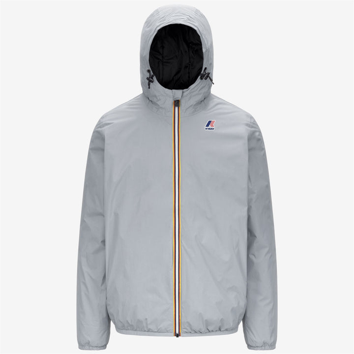 Chaqueta cálida unisex gris de longitud media con aislamiento PrimaLoft 1