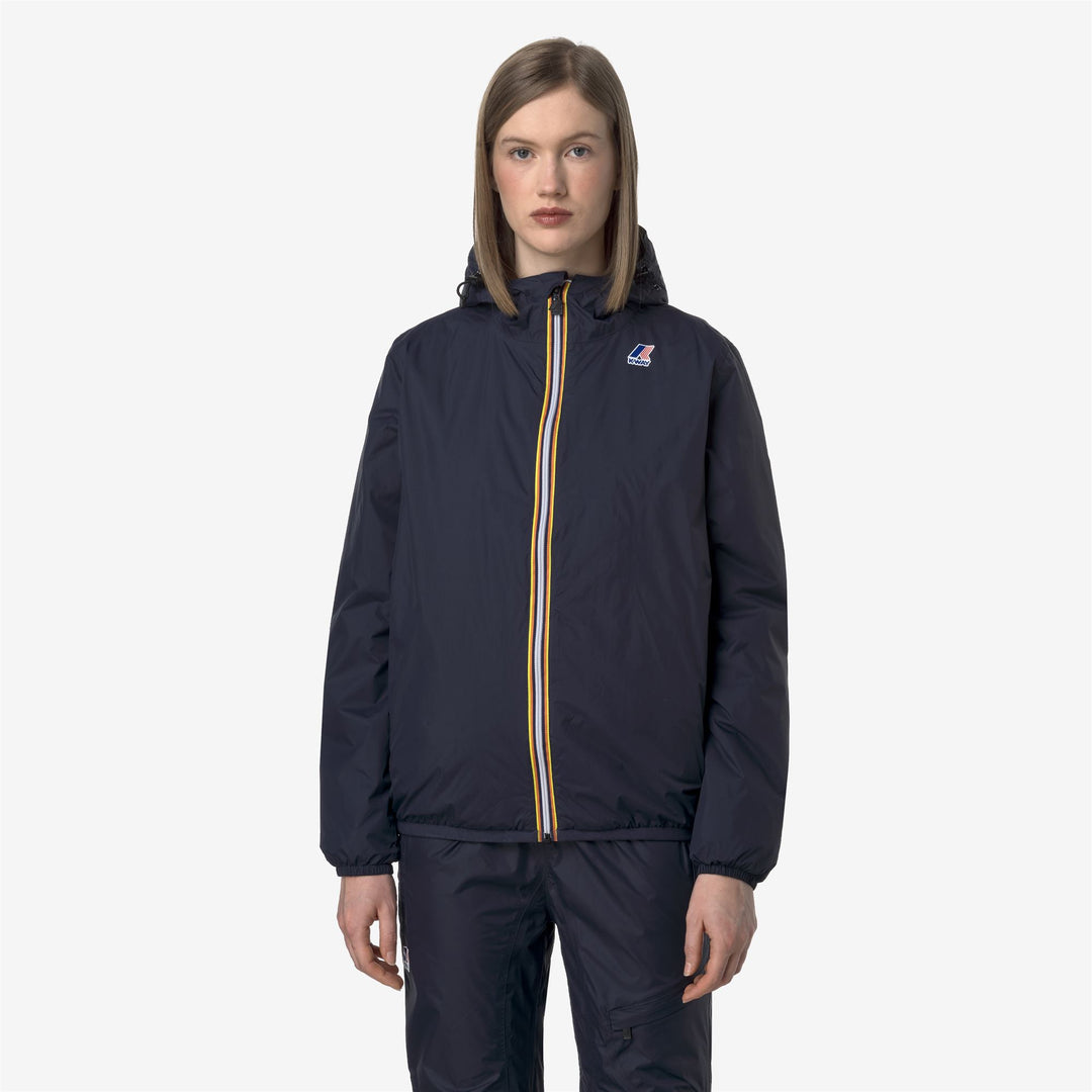 Giacca Calda Mid Unisex Blu con Materiali Riciclati e Isolamento PrimaLoft main