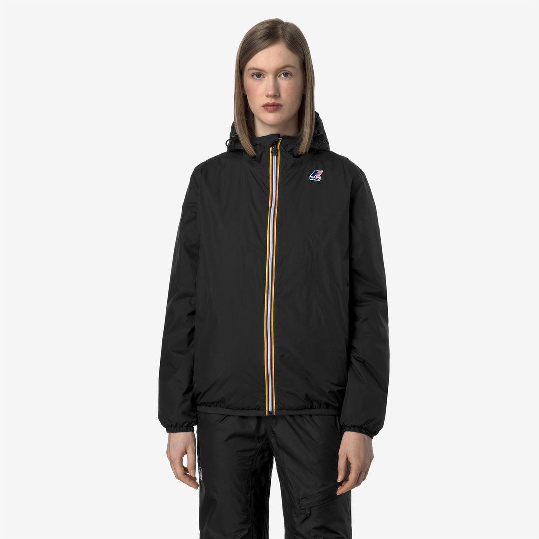 Giacca Mid Calda Unisex Nera Grigia con Materiali Riciclati e Isolamento main