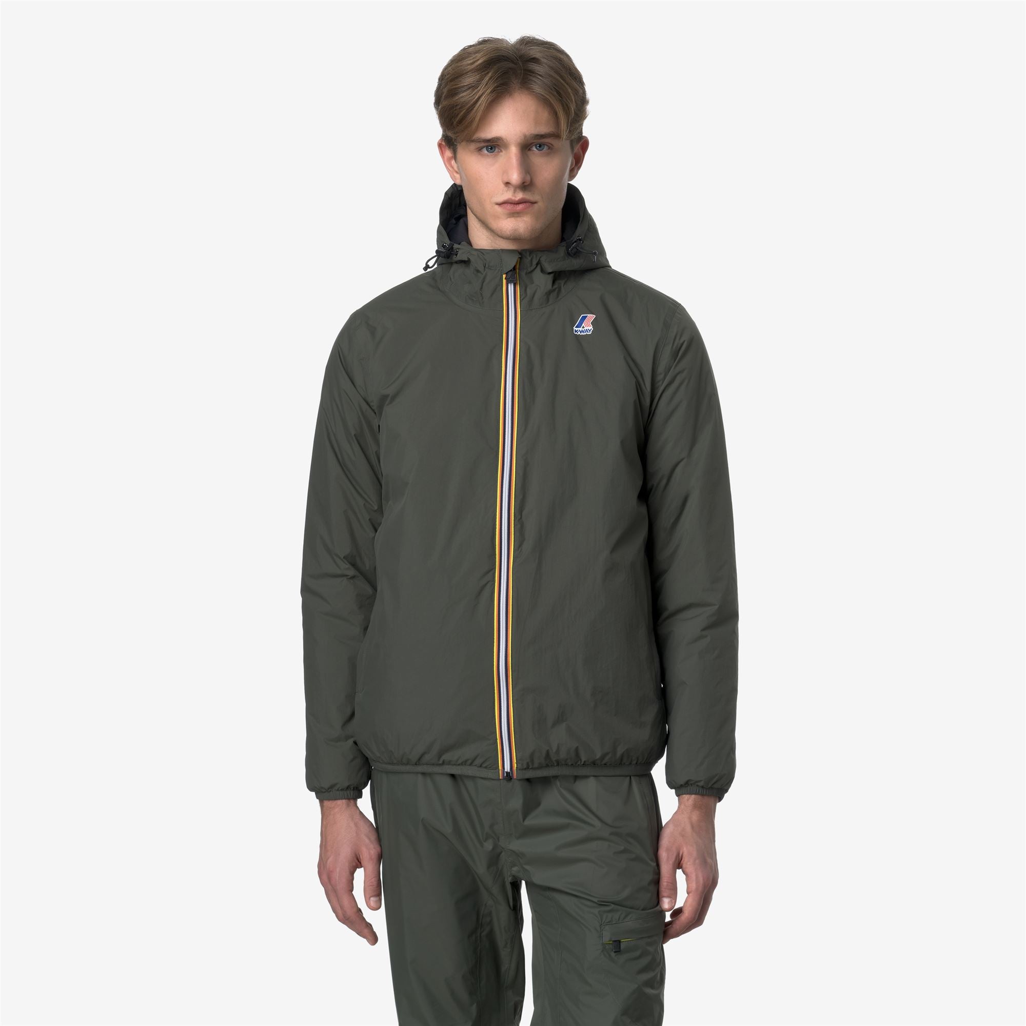 Jackets_UNISEX_LE VRAI 4.0 CLAUDE WARM_Mid_GREEN BLACKISH - Commercial 2