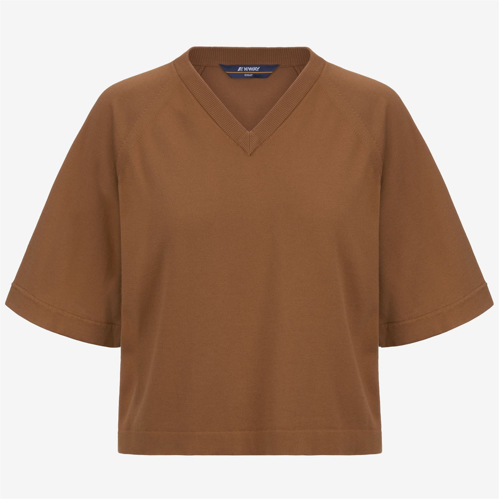 Knitwear_WOMAN_MAROL_Pull Over_Brown Bran - Commercial 1