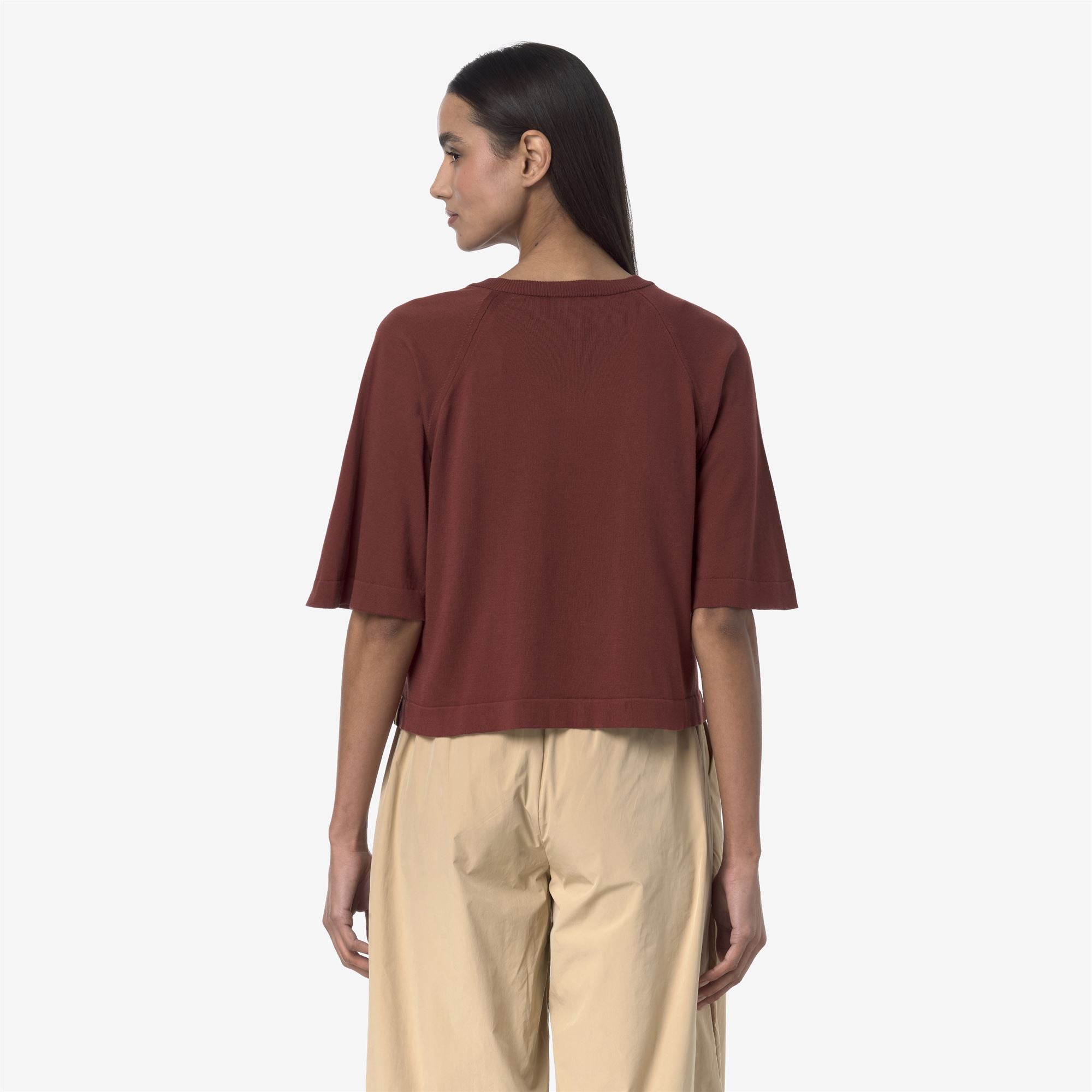 Knitwear_WOMAN_MAROL_Pull Over_Brown Fiery - Commercial 6