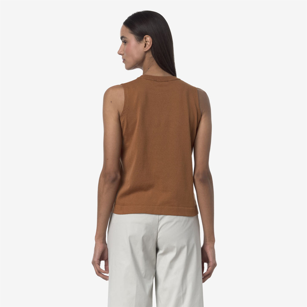Knitwear_WOMAN_GERI_Vest_Brown Bran - Commercial 6