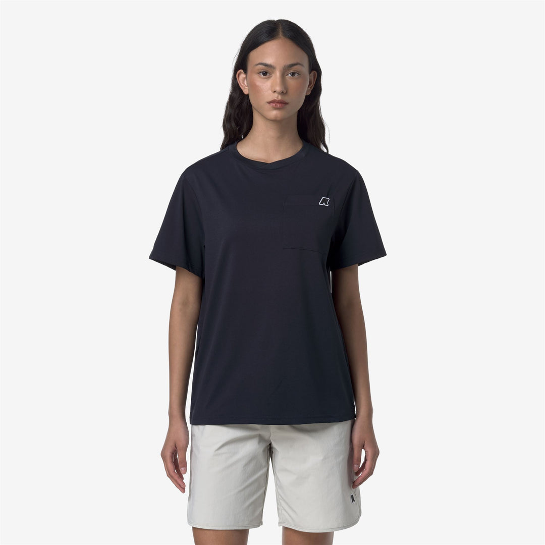 Blue Unisex Outdoor T-Shirt with Pockets and Breathable Fabric 01