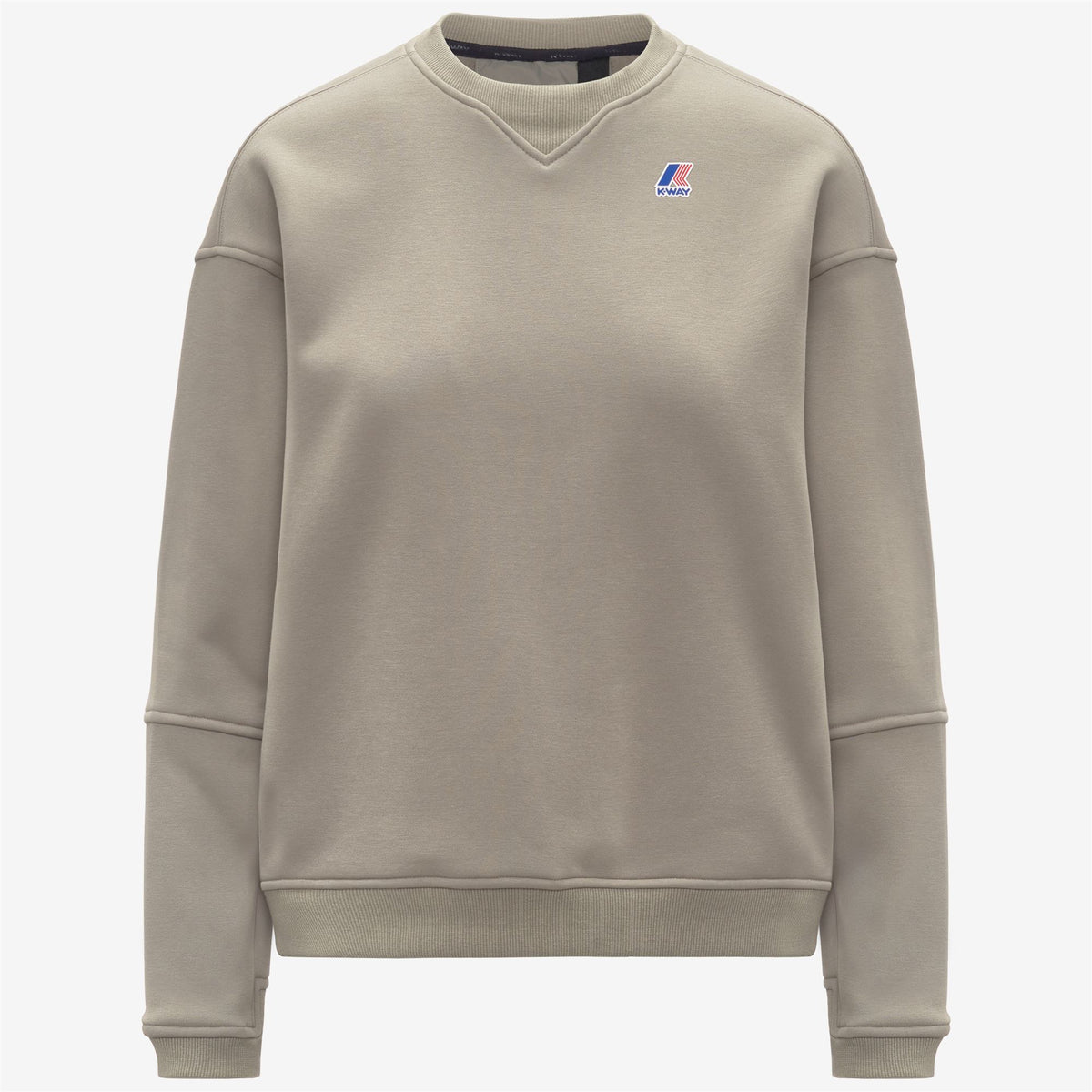 Fleece_WOMAN_NOELLA BRUSHED PC_Jumper_Green Oak - Commercial 1