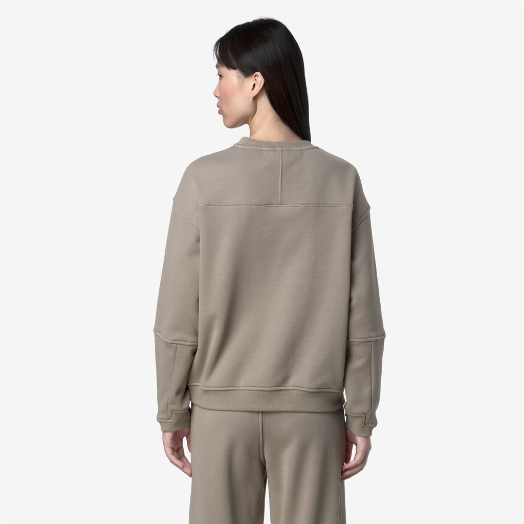 Fleece_WOMAN_NOELLA BRUSHED PC_Jumper_Green Oak - Commercial 6