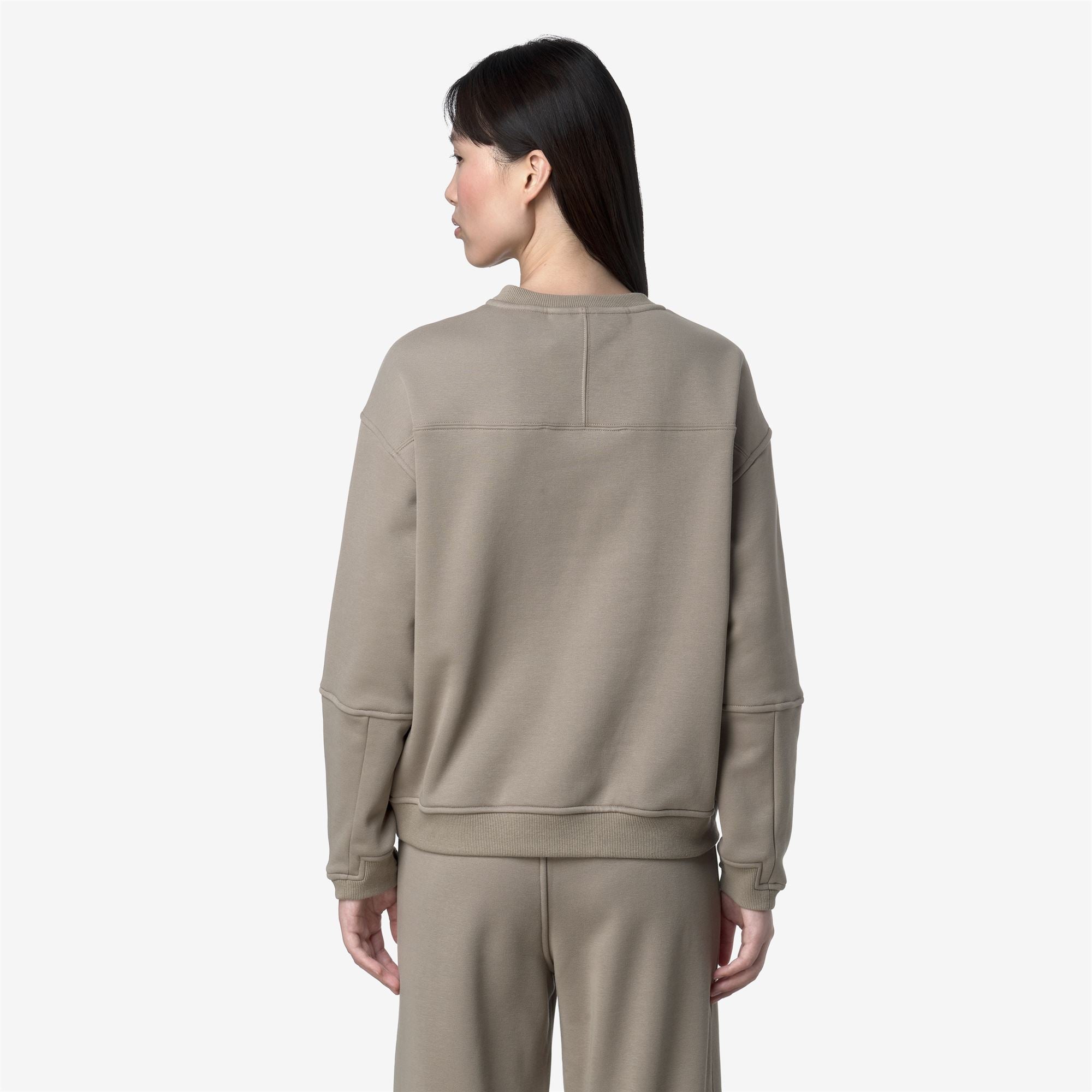 Fleece_WOMAN_NOELLA BRUSHED PC_Jumper_Green Oak - Commercial 6