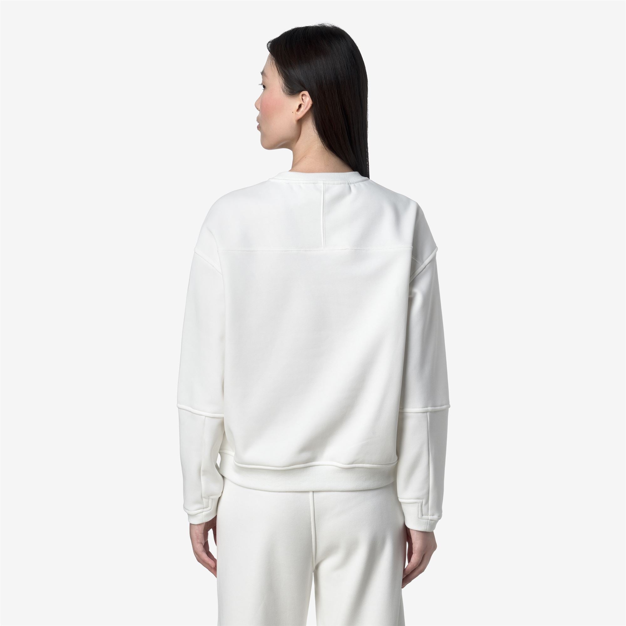 Fleece_WOMAN_NOELLA BRUSHED PC_Jumper_White Gardenia - Commercial 6