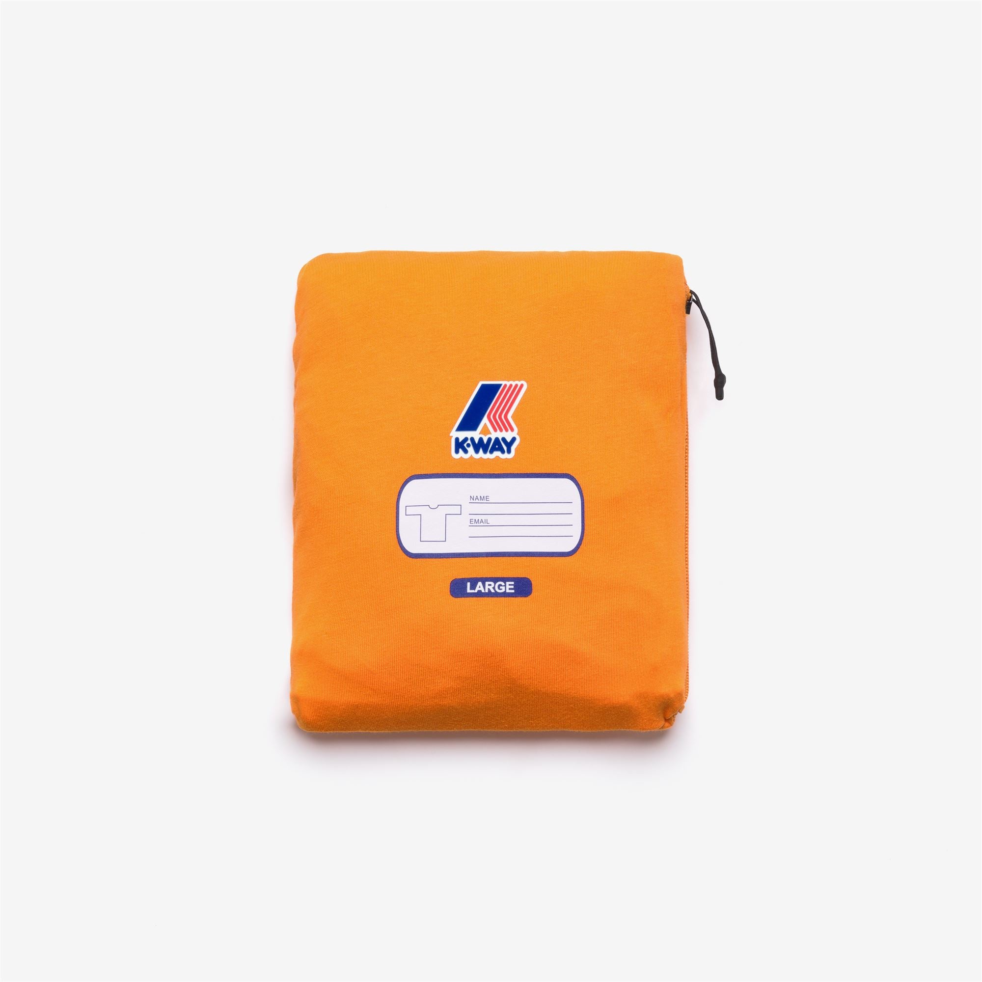 T-Shirts & Top_UNISEX_LEONIDE SCATTERED LETTERING_T-Shirt_Orange - Commercial 2