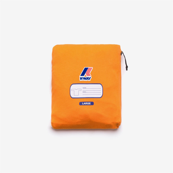 LEONIDE SCATTERED LETTERING T-Shirt & Top T-Shirt Unisex Orange 6