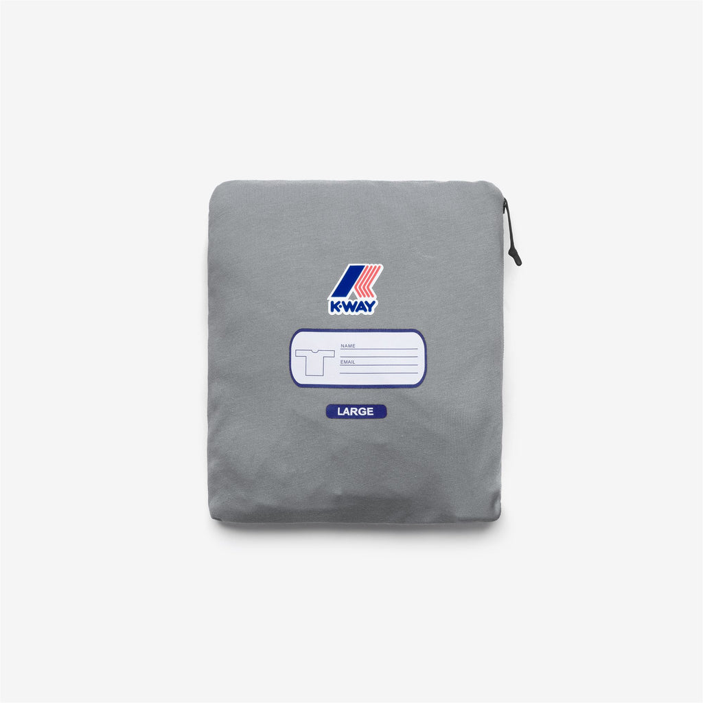 T-Shirts & Top_UNISEX_LEONIDE SCATTERED LETTERING_T-Shirt_Grey Frost - Commercial 2