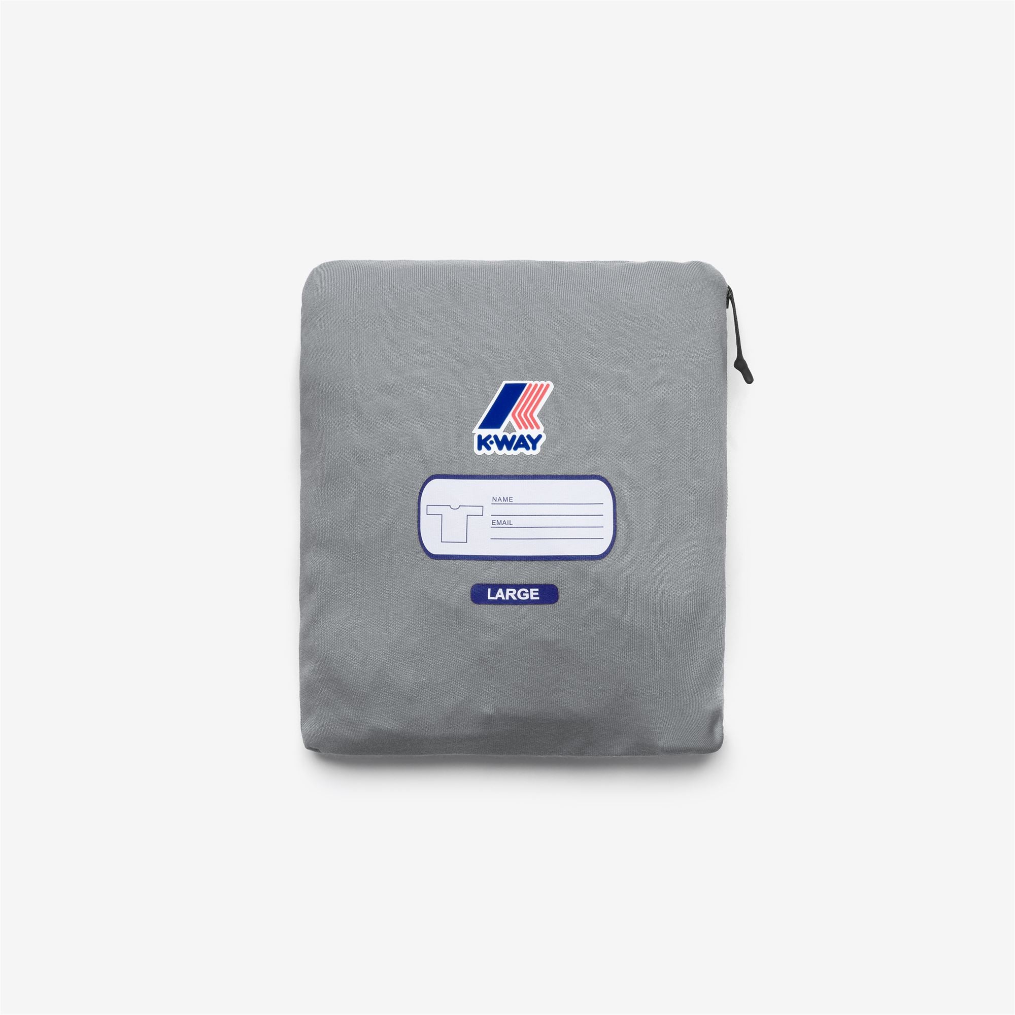 T-Shirts & Top_UNISEX_LEONIDE SCATTERED LETTERING_T-Shirt_Grey Frost - Commercial 2