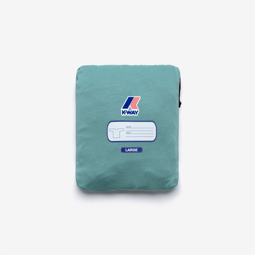 LEONIDE SCATTERED LETTERING T-Shirt & Top T-Shirt Unisex Green Mine main