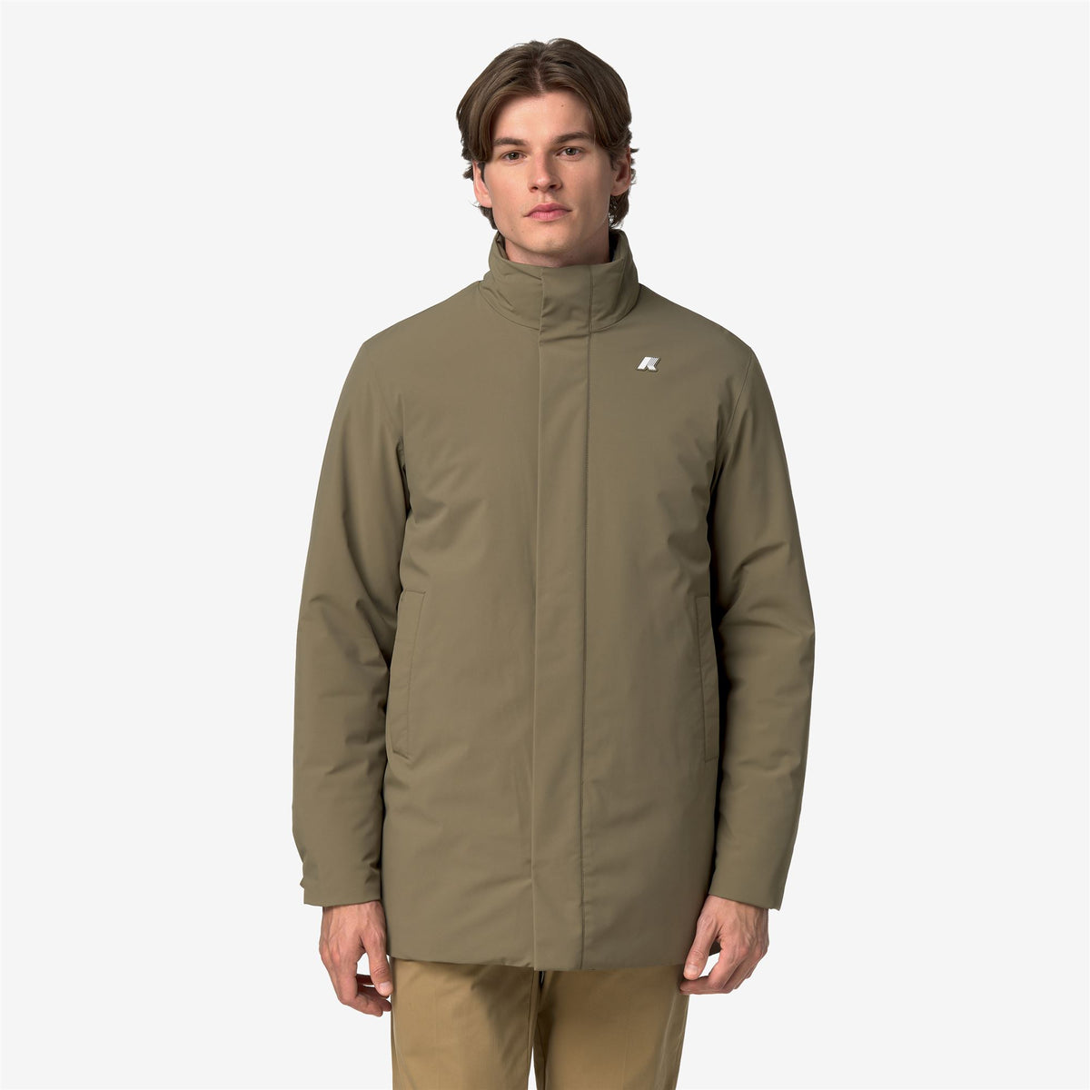 Jackets_Man_DUKE ST WARM_Mid_Green Army - Commercial 4