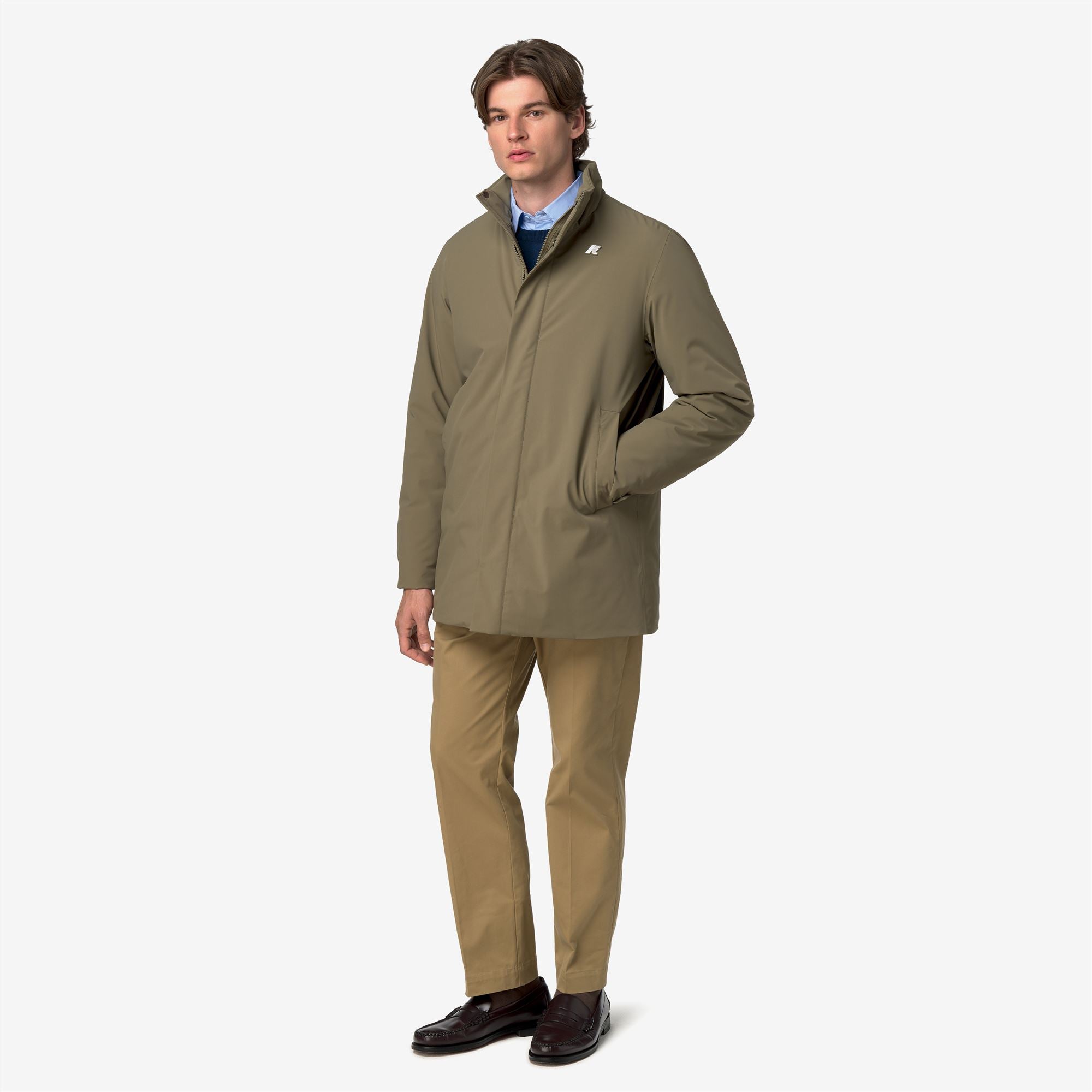 Jackets_Man_DUKE ST WARM_Mid_Green Army - Commercial 7