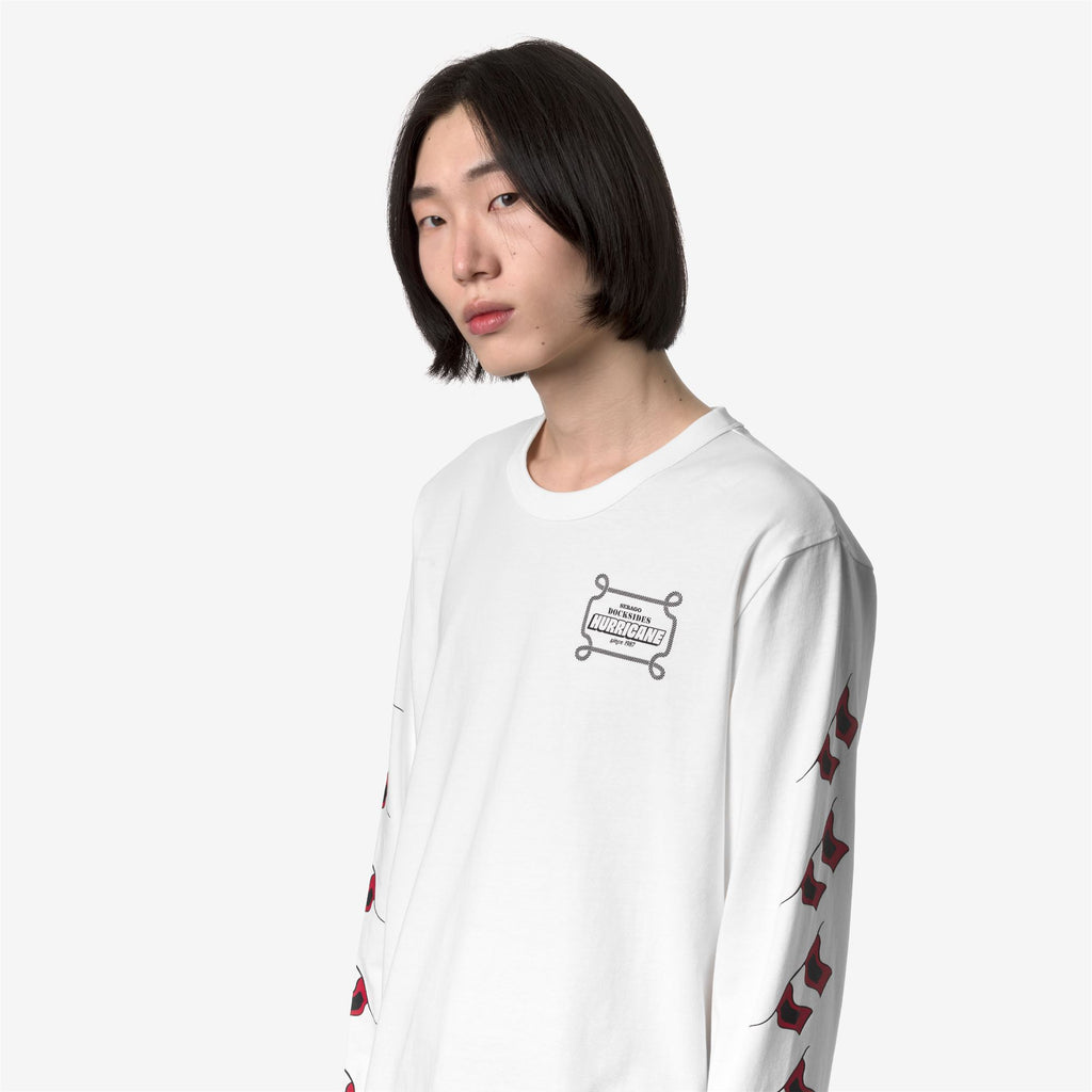T-Shirts & Top_Unisex_ROXBURY HURRICANE_T-Shirt_White Natural - Commercial 7