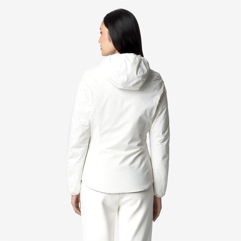 Jackets_WOMAN_LILY ST WARM DOUBLE_Short_White Gardenia - Black Pure - Commercial 6