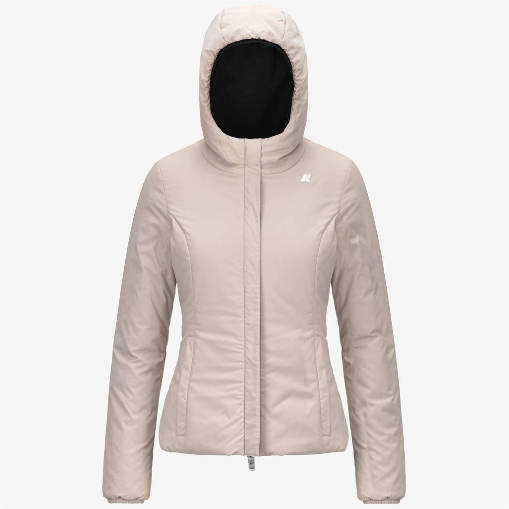 Jackets_WOMAN_LILY ST WARM DOUBLE_Short_Black P-Beige G - Commercial 2