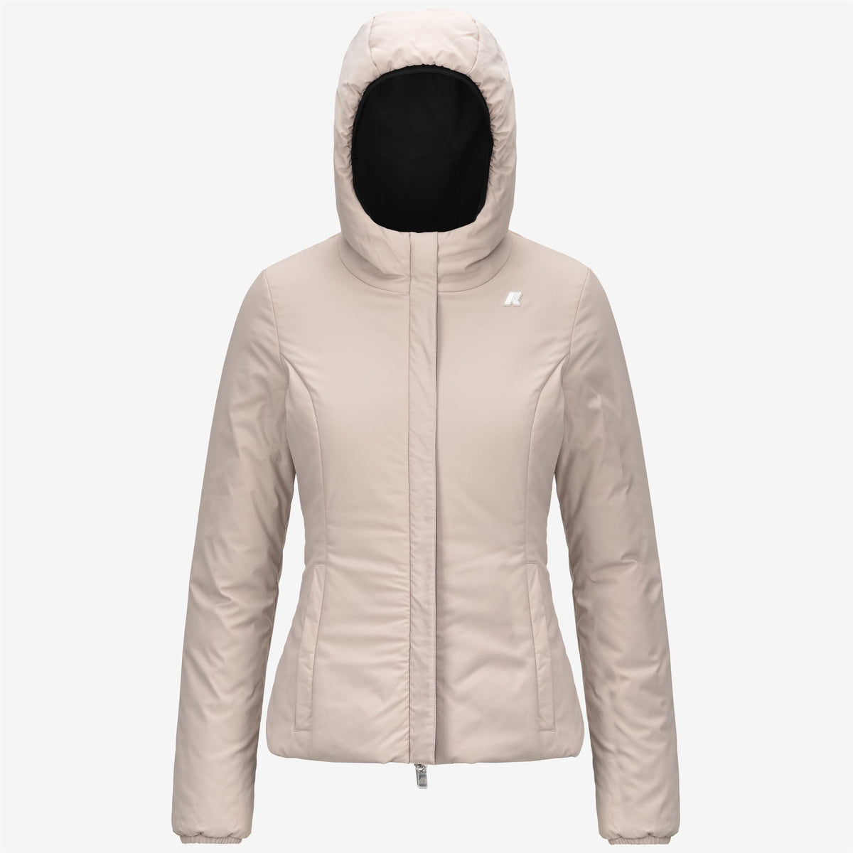 Jackets_WOMAN_LILY ST WARM DOUBLE_Short_Black P-Beige G - Commercial 2