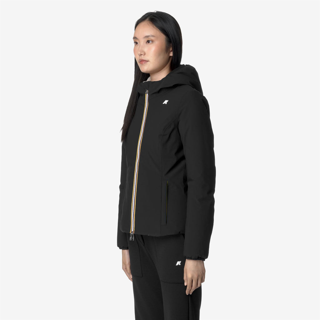 Jackets_WOMAN_LILY ST WARM DOUBLE_Short_Black P-Beige G - Commercial 5