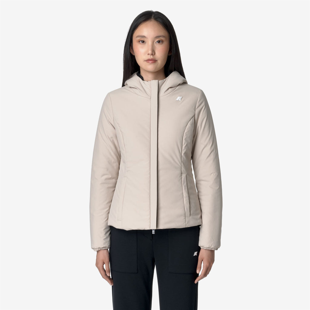 Jackets_WOMAN_LILY ST WARM DOUBLE_Short_Black P-Beige G - Commercial 7