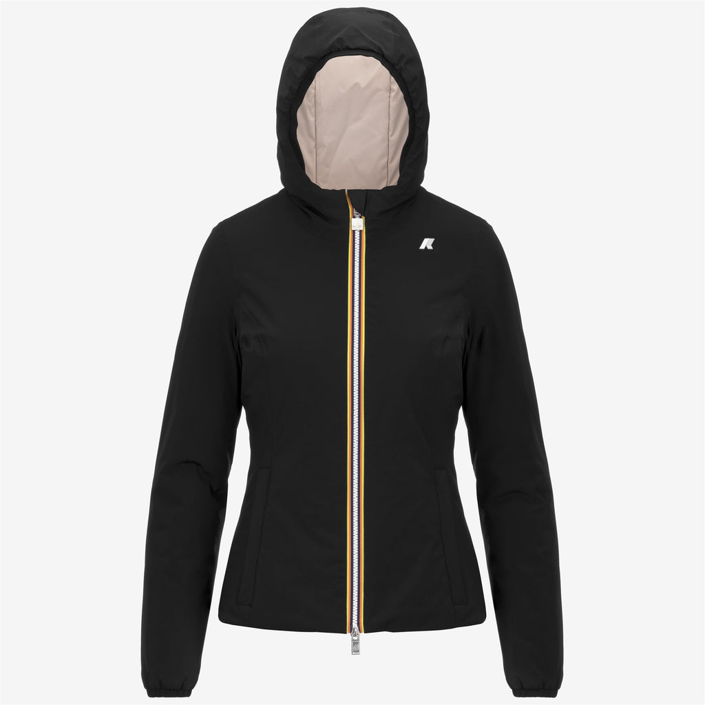 Jackets_WOMAN_LILY ST WARM DOUBLE_Short_Black P-Beige G - Commercial 1