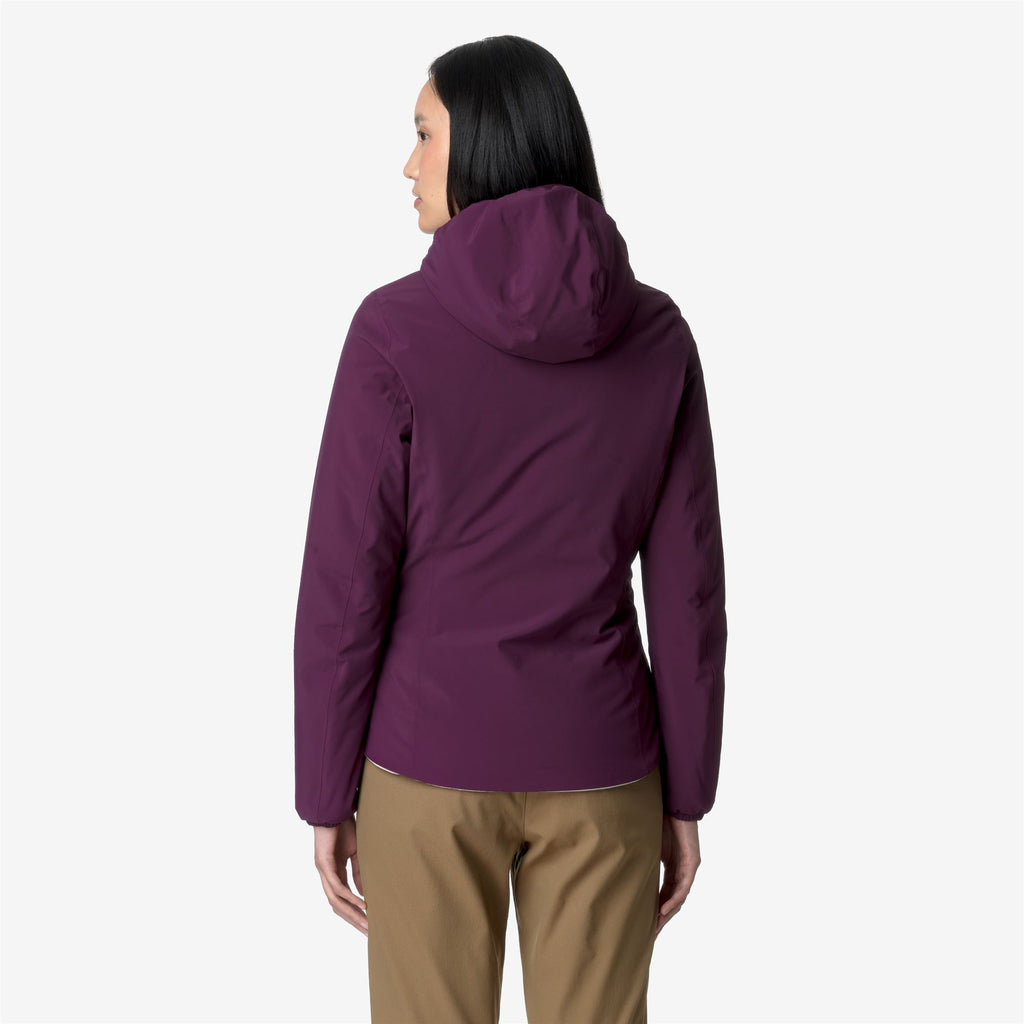 Jackets_WOMAN_LILY ST WARM DOUBLE_Short_Violet Dk-Beige G - Commercial 6