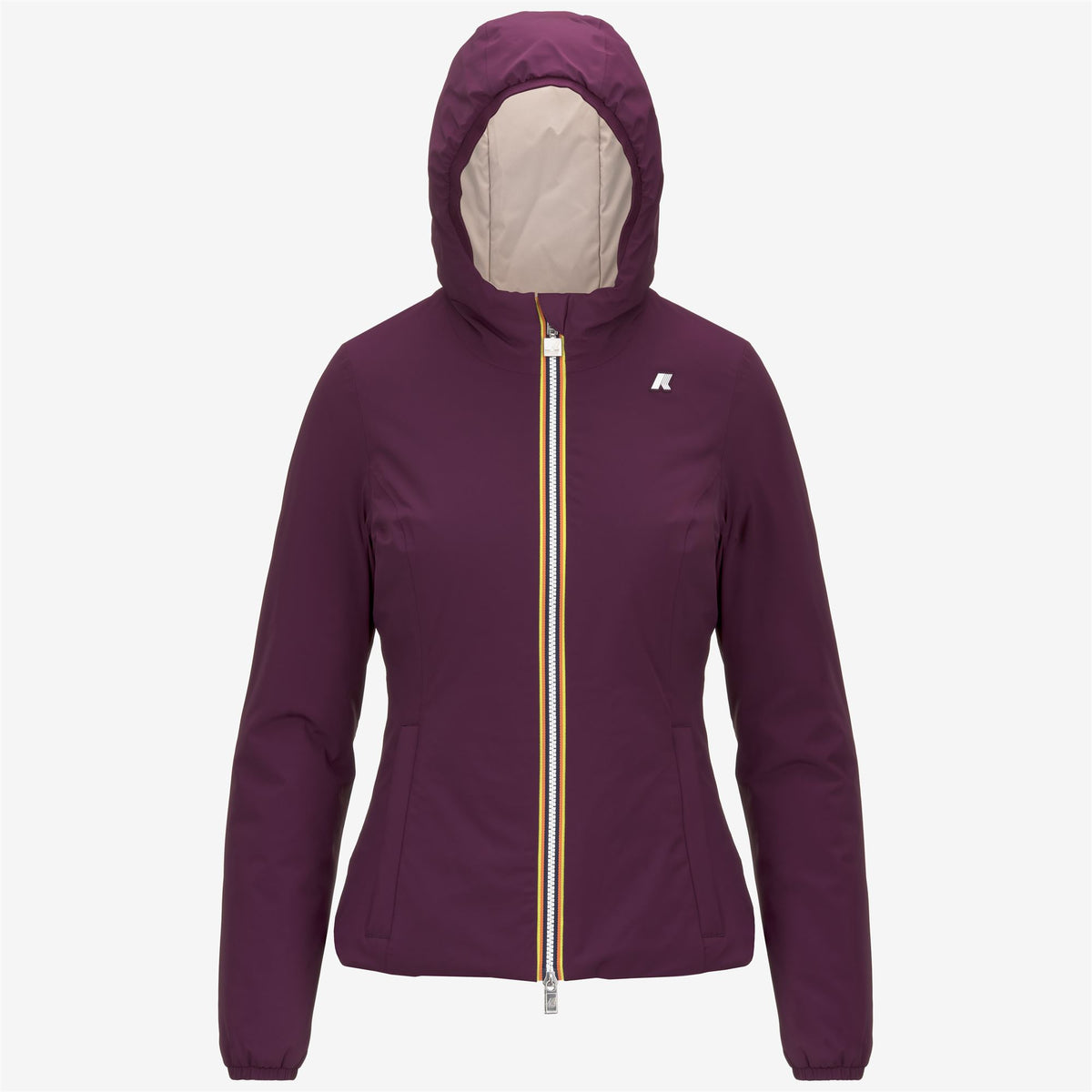 Jackets_WOMAN_LILY ST WARM DOUBLE_Short_Violet Dk-Beige G - Commercial 1
