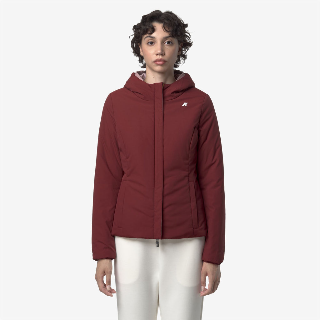 Jackets_WOMAN_LILY ST WARM DOUBLE_Short_Rose Pinkish - Red Syrah - Commercial 7