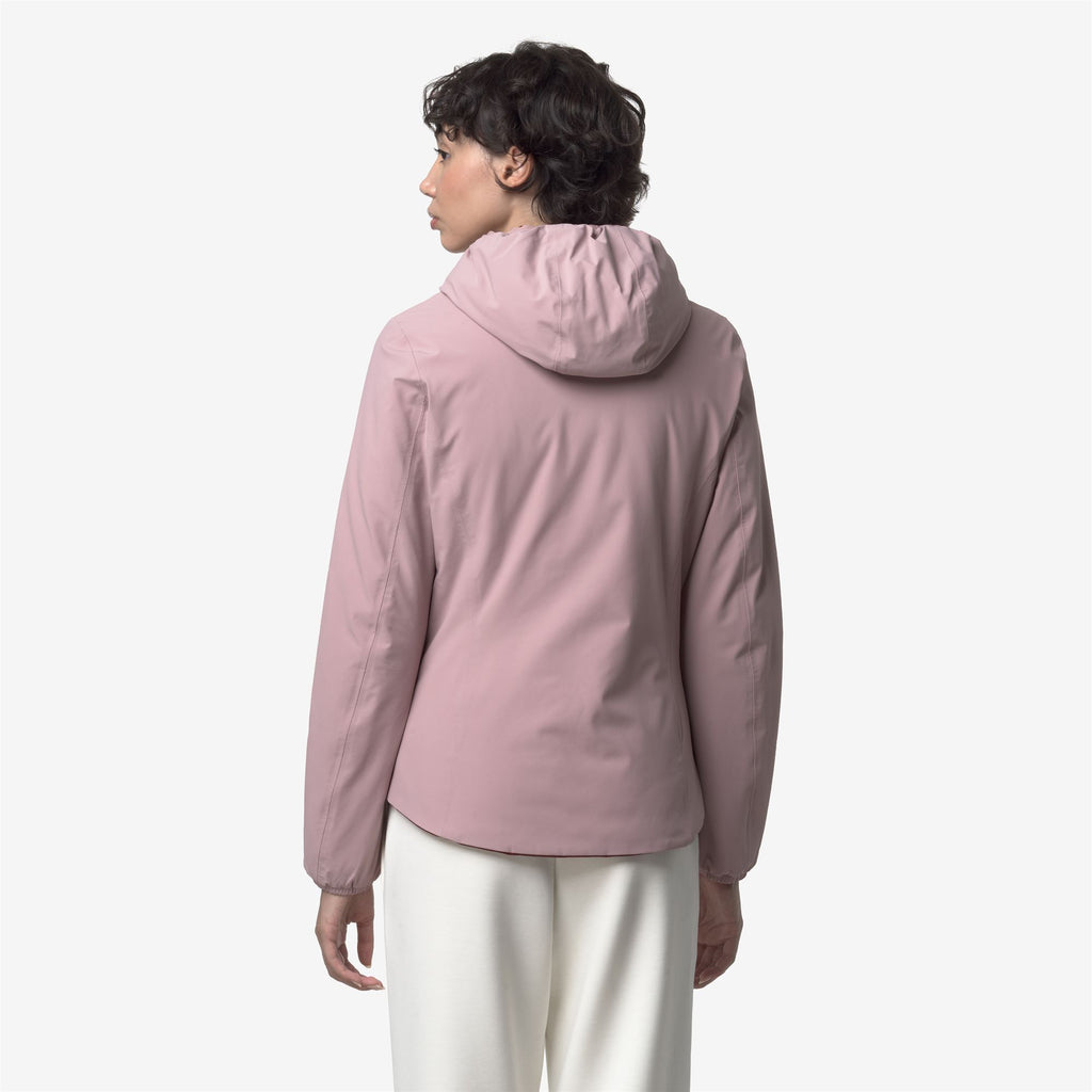 Jackets_WOMAN_LILY ST WARM DOUBLE_Short_Rose Pinkish - Red Syrah - Commercial 6