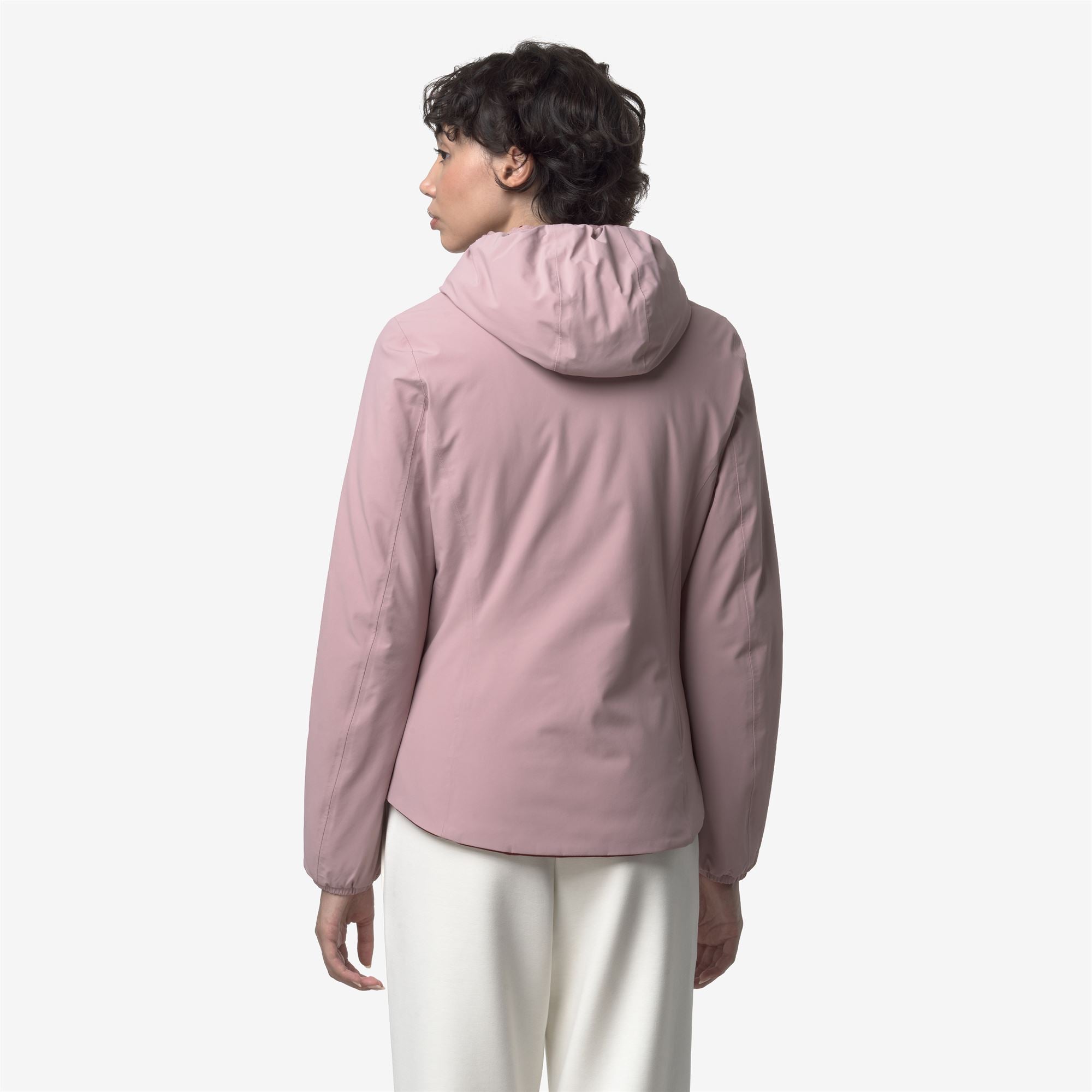 Jackets_WOMAN_LILY ST WARM DOUBLE_Short_Rose Pinkish - Red Syrah - Commercial 6
