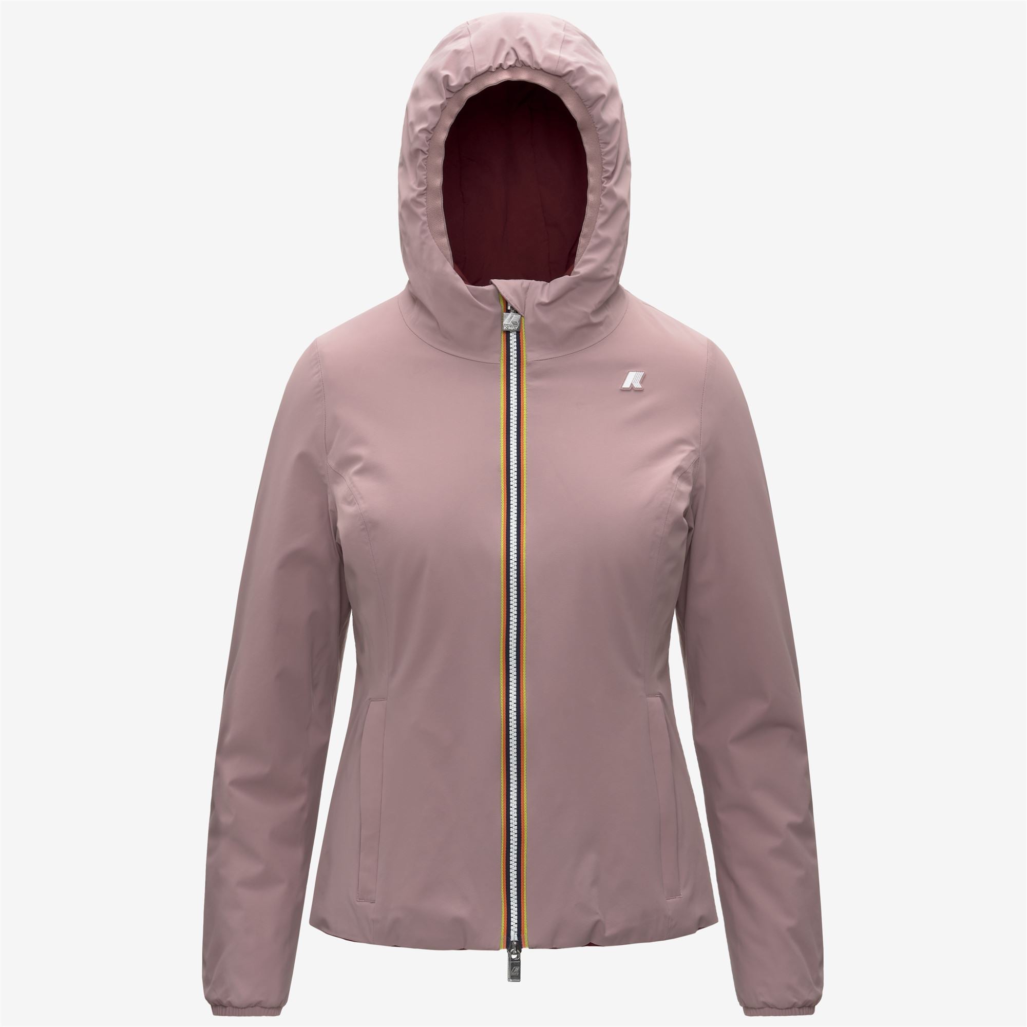 Jackets_WOMAN_LILY ST WARM DOUBLE_Short_Rose Pinkish - Red Syrah - Commercial 1