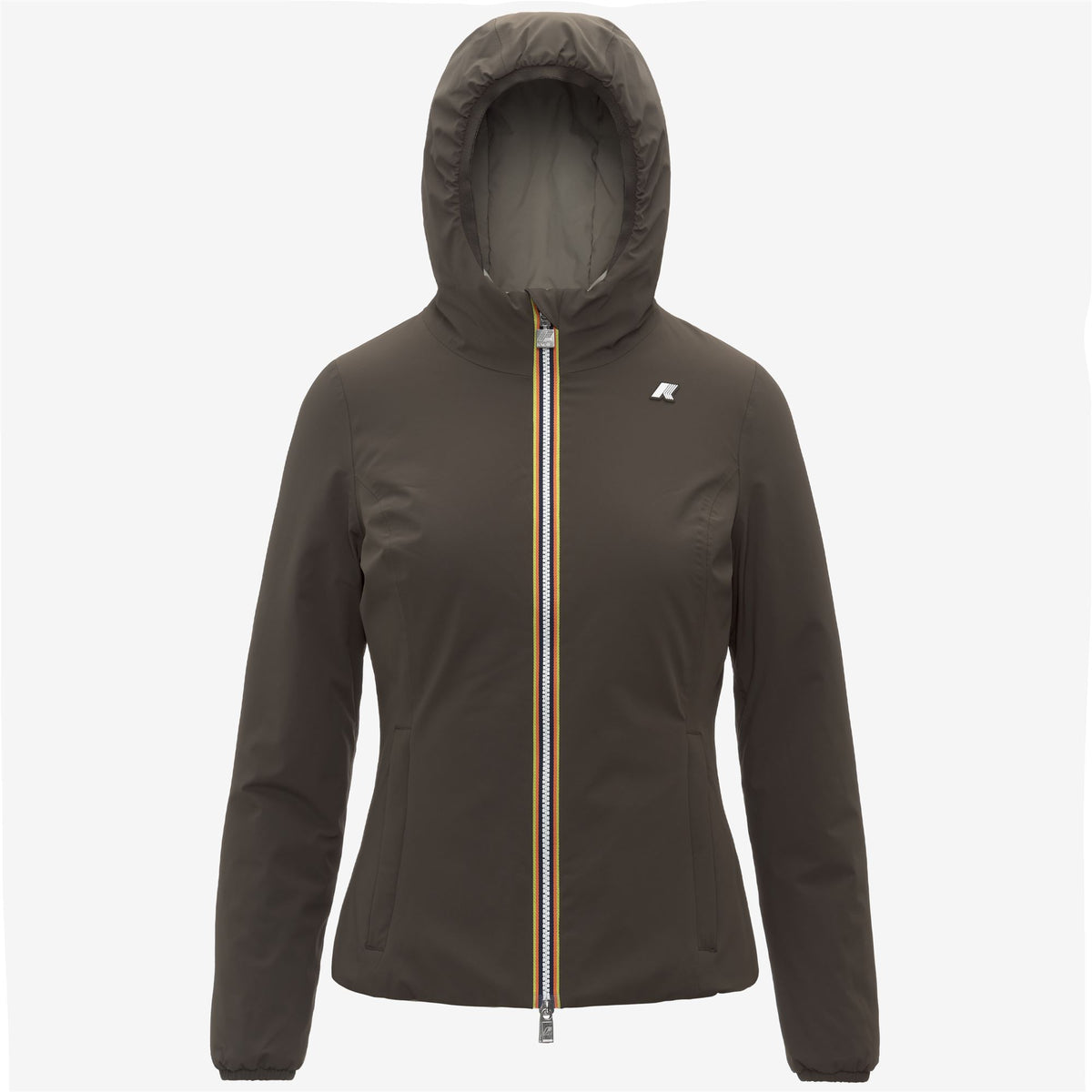 Jackets_WOMAN_LILY ST WARM DOUBLE_Short_Black Olive - Green Oak - Commercial 1