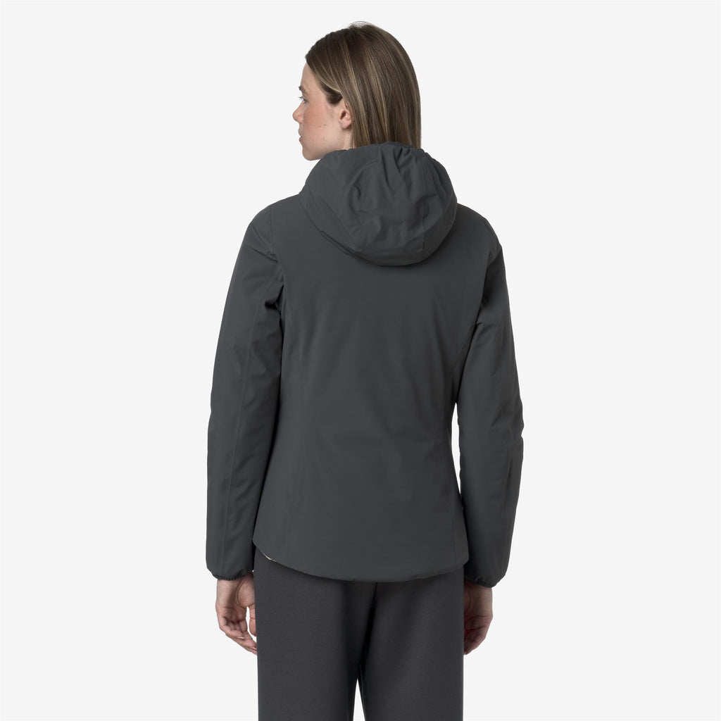 Jackets_WOMAN_LILY ST WARM DOUBLE_Short_Grey Shadow Dk - Beige Cashmere - Commercial 6