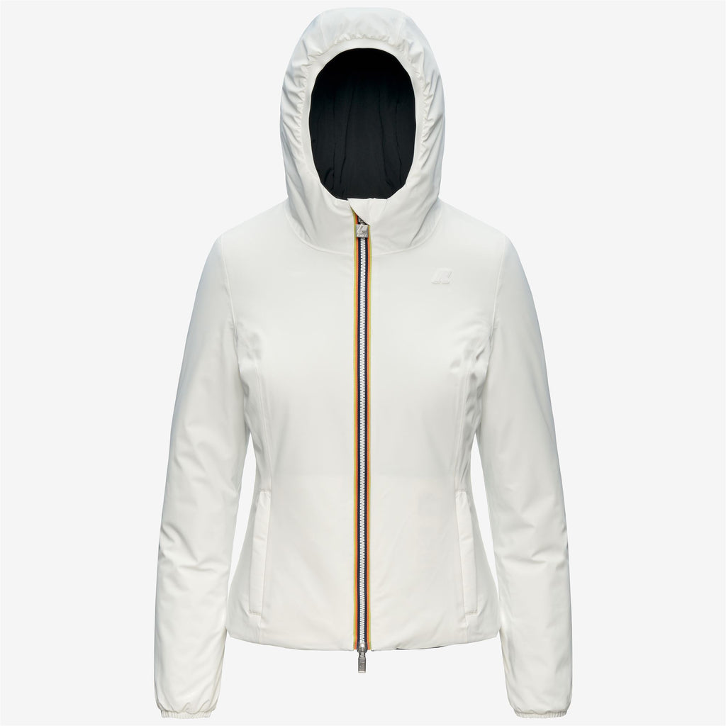Jackets_Woman_LILY ST WARM DOUBLE_Short_White Natural - Black Pure - Commercial 1