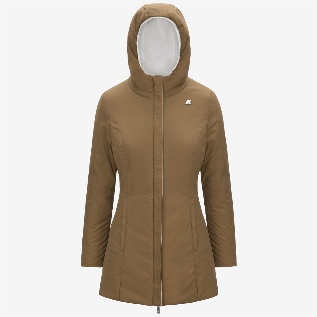 Jackets_WOMAN_DENISE ST WARM DOUBLE_Mid_White G-Brown C - Commercial 2