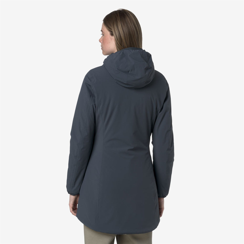 Jackets_WOMAN_DENISE ST WARM DOUBLE_Mid_Blue Airforce - Green Oak - Commercial 6