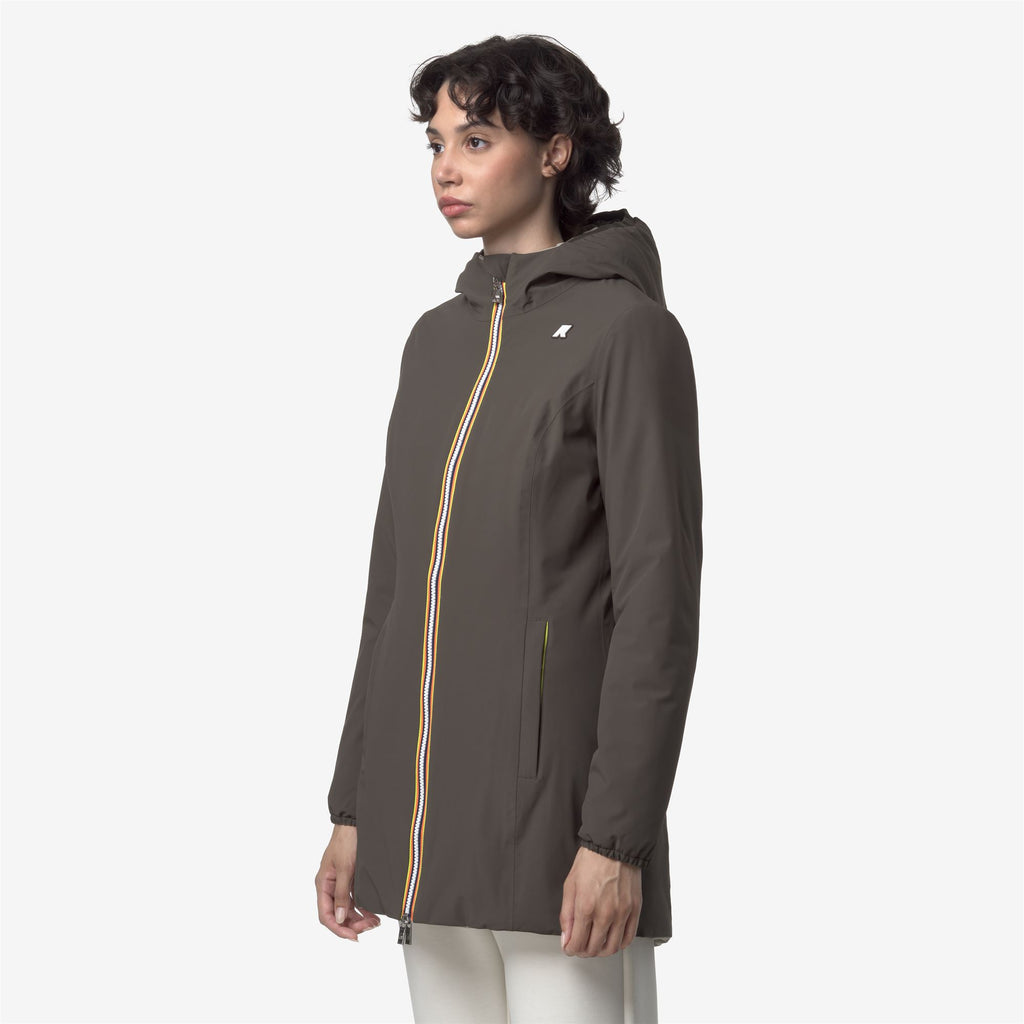 Jackets_WOMAN_DENISE ST WARM DOUBLE_Mid_Black Olive - Green Oak - Commercial 5